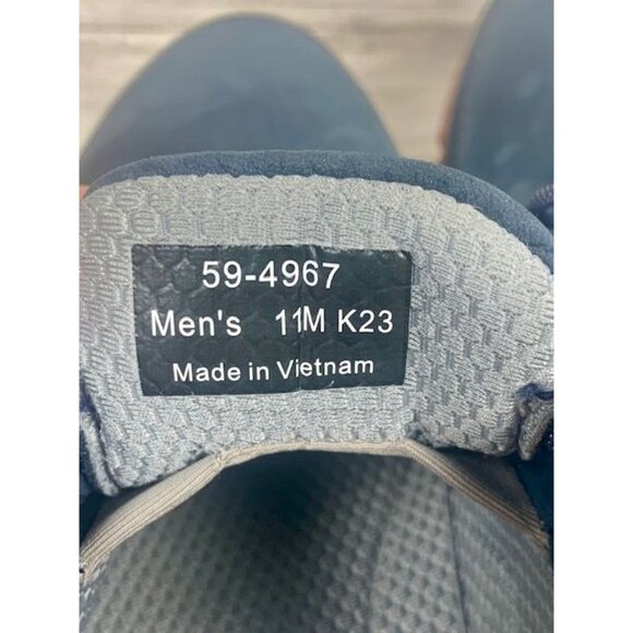 Johnston & Murphy XC4 Waterproof Navy Blue Suede Oxfords Size 11M - Picture 9 of 9